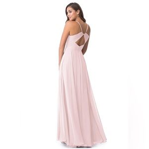AZAZIE AVELINA Blushing Pink Bridesmaid Dress Size A8